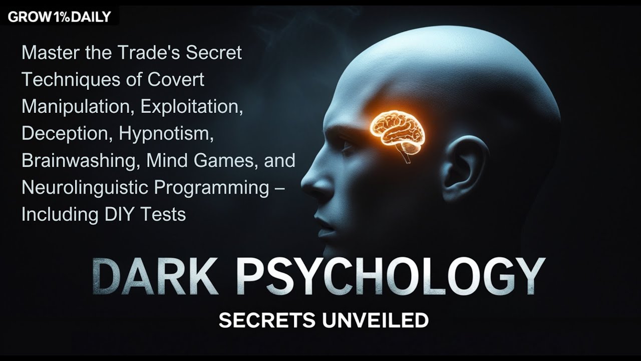 Master the Trade's Secret Techniques of Covert Manipulation, Exploitation, Deception, Hypnotism, Bra