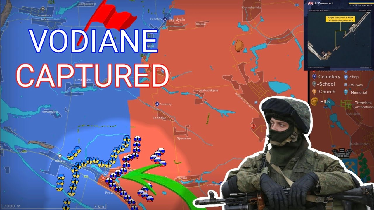 Russians fully captured Vodiane [1 April 2024]