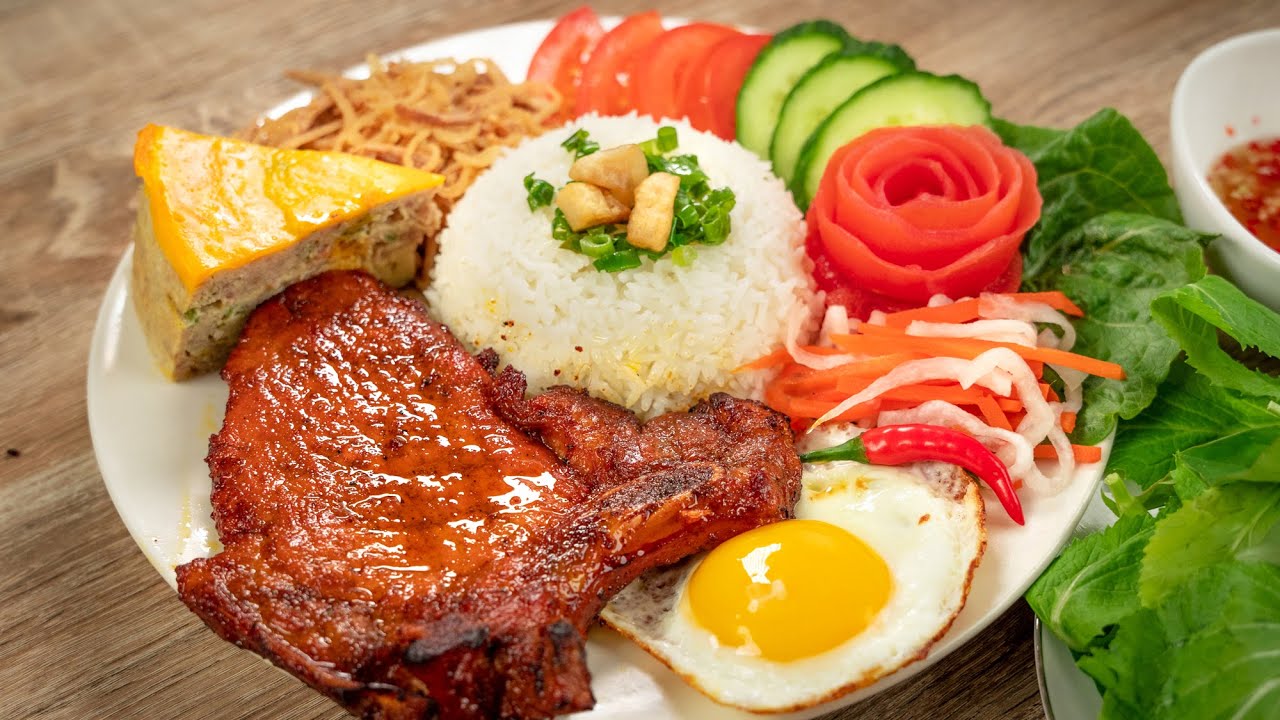 B&iacute; Quyết ướp Sườn Nướng Cơm Tấm mềm thơm ngon hảo hạng | Grilled Pork Chop Recipe