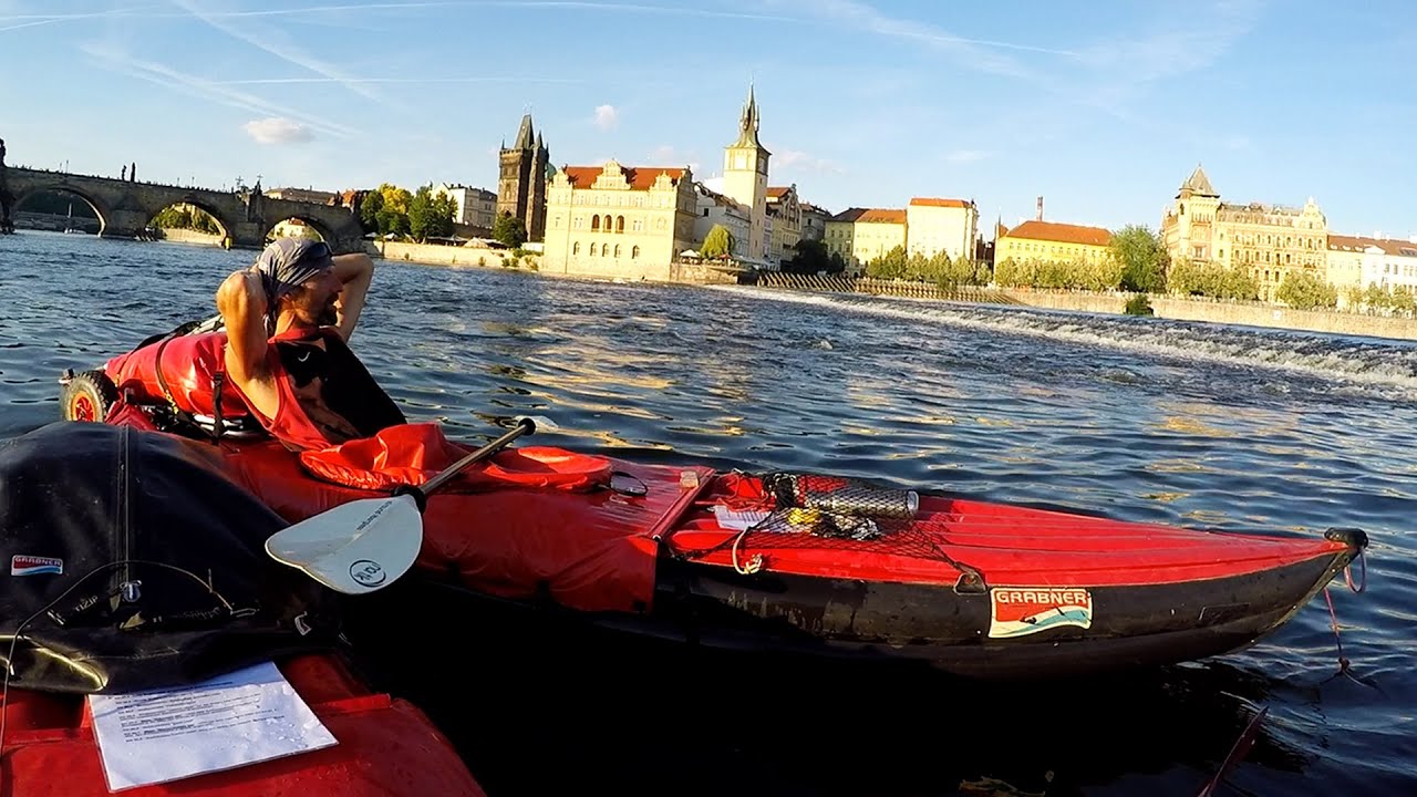 Berounka komplett von Pilsen bis Prag - Flusswandern mit Steve #7