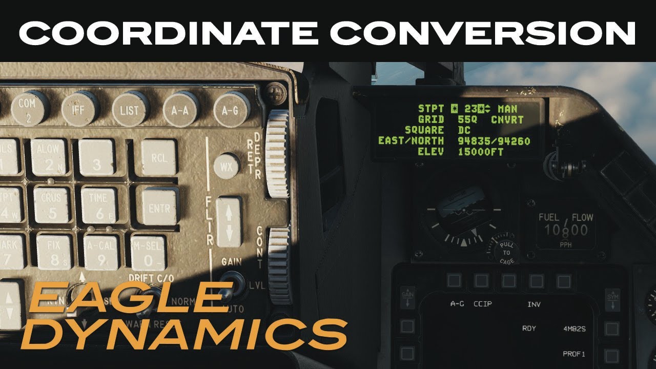 DCS: F-16C Viper | Coordinate Conversion