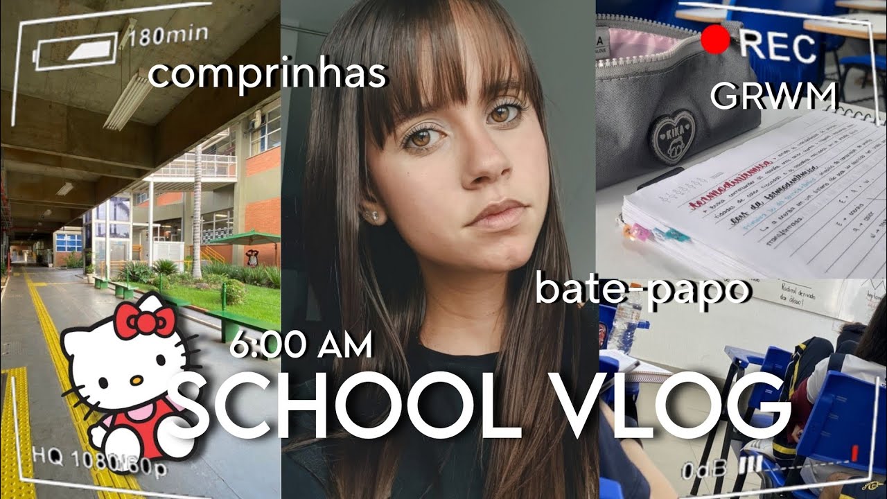⚘️ | ROTINA ESCOLAR: bate-papo, várias comprinhas, novidades e GRWM.