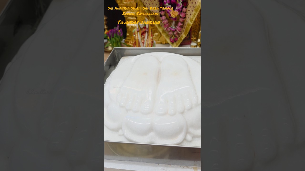 Thursday Sainath Darshan|Sri Anantha Shirdi Sai Baba Temple| Zurich #shirdisaibabatemple #b2culture