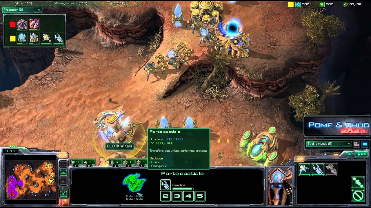 (HD201) Kiwikaki vs Ikki - PvZ - Starcraft 2 Replay [FR]