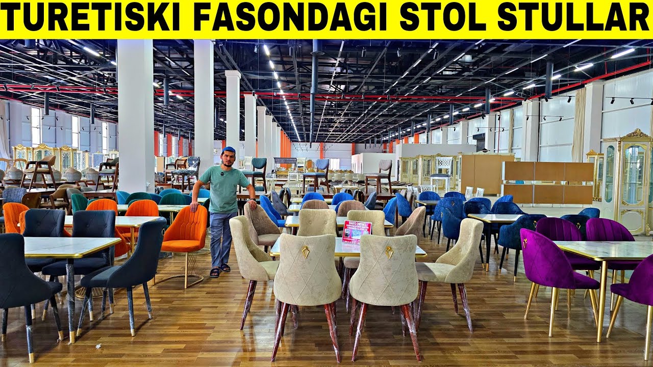 2-YIL GARANTIYA TURETISKIY FASON STOL STULLAR 2025 YIL