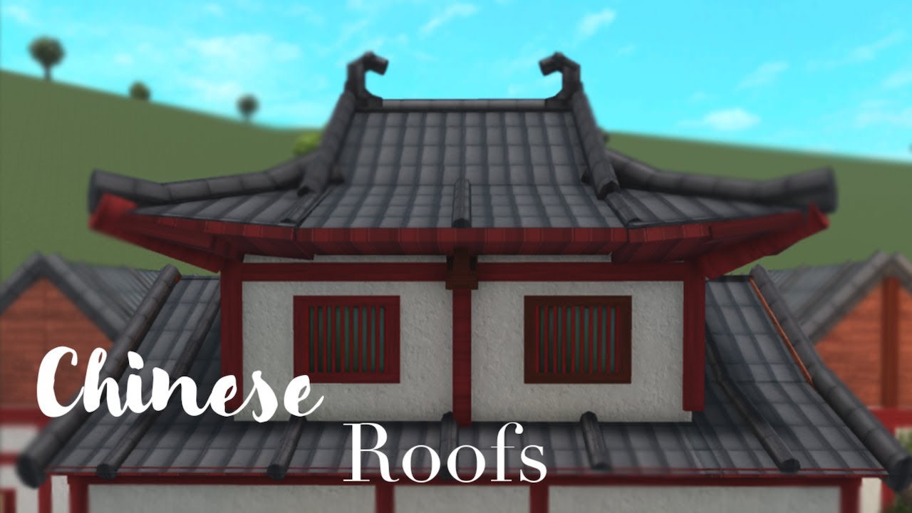 HOW to Make CHINESE ROOFS!! | Tutorial | Bloxburg