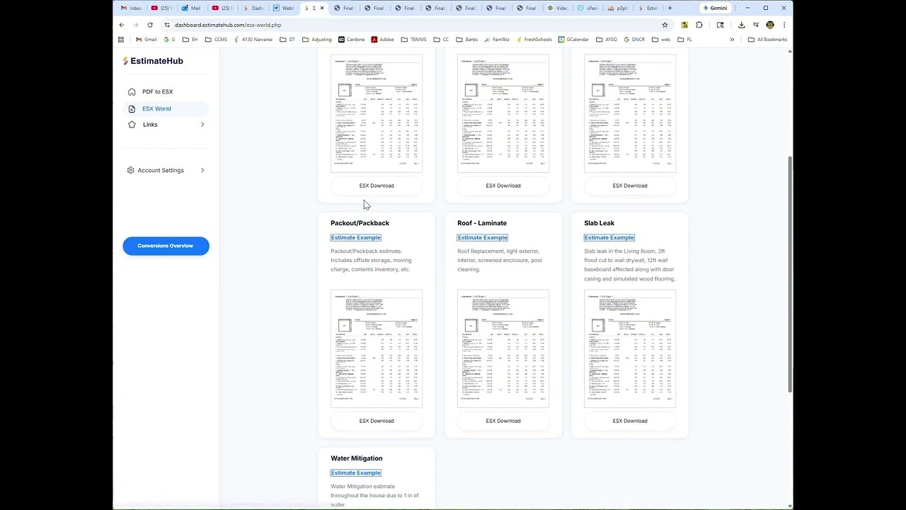 How to Download ESX Templates and Import into Xactimate (ESX World Guide)