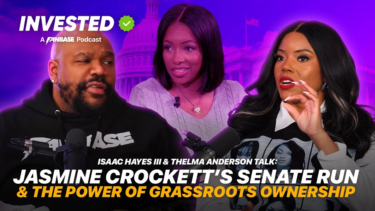 Isaac Hayes III & Thelma Anderson Talk: Jasmine Crockett’s Senate Run, Power of Grassroots Ownership