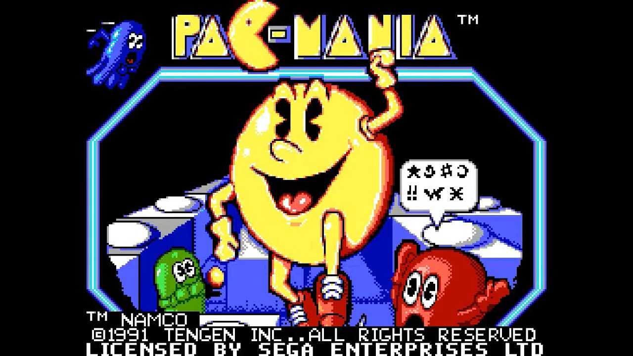 Master System Longplay [133] Pac-Mania (EU)