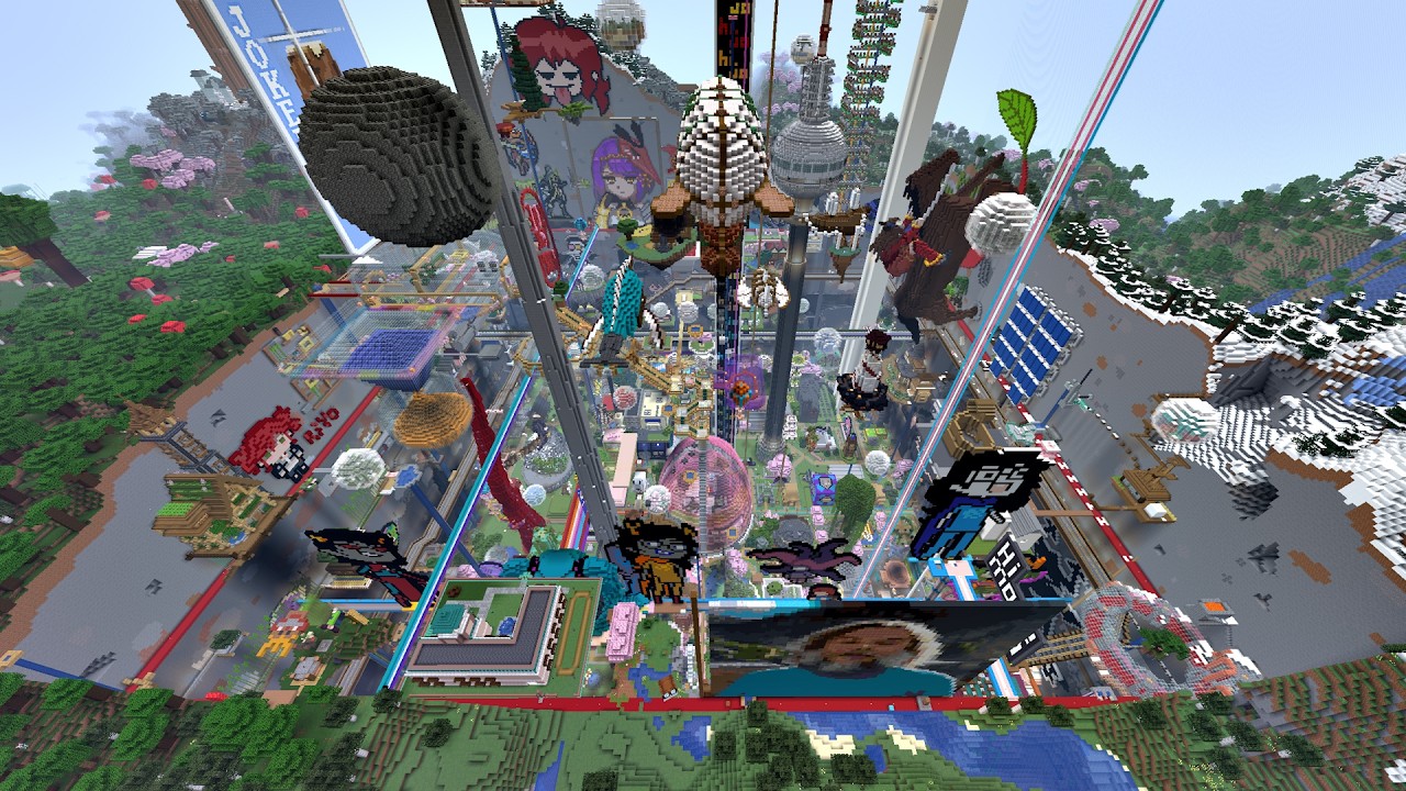 I Forced 300 Minecraft Players to Build Society Inside A Massive Hole
