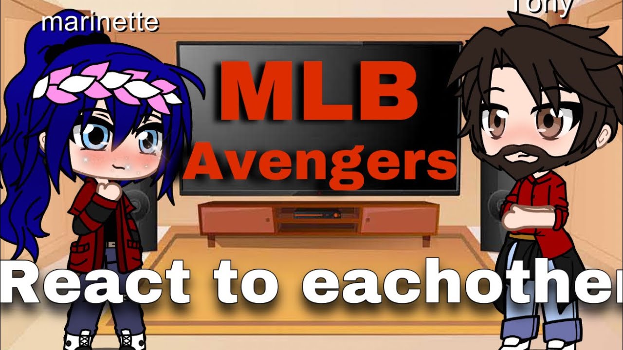 MLB and Avengers react to eachother