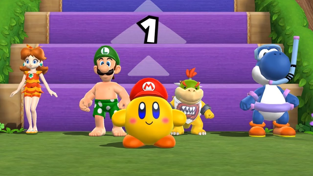 Step It Up Battle 7 Wins Mario Party 9 Daisy Try to Win All Minigames by Doing Everything