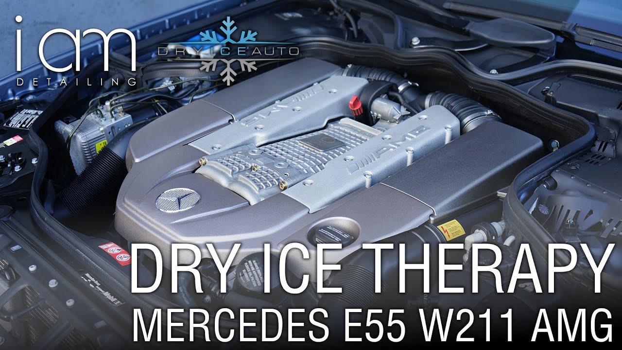 DRY ICE CLEANING THERAPY - Mercedes Benz W211 E55 AMG Wagon
