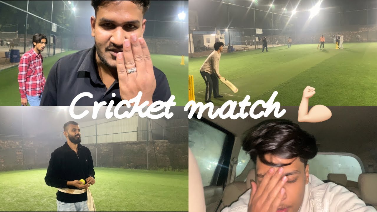 Alfaiz ki team ko hara diya 😂/ cricket match 🏏