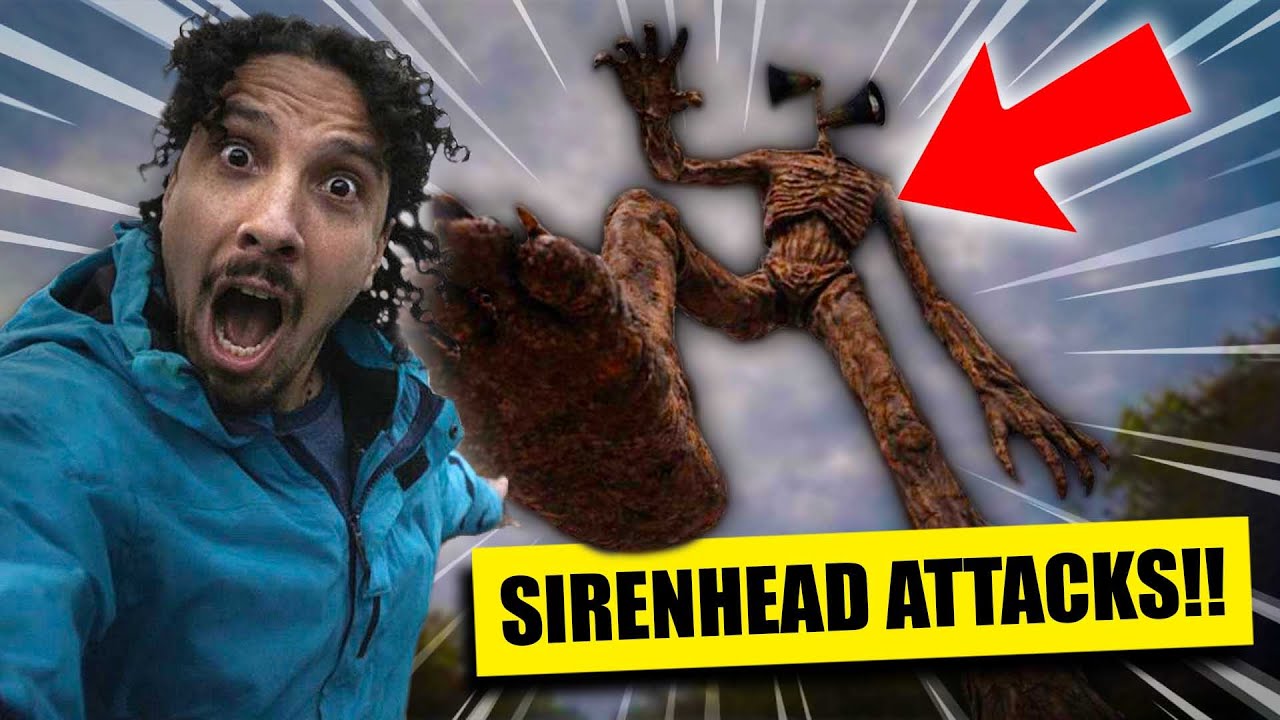 WE GOT ATTACKED BY SIRENHEAD!! We Have to Escape The Forest NOW!!
