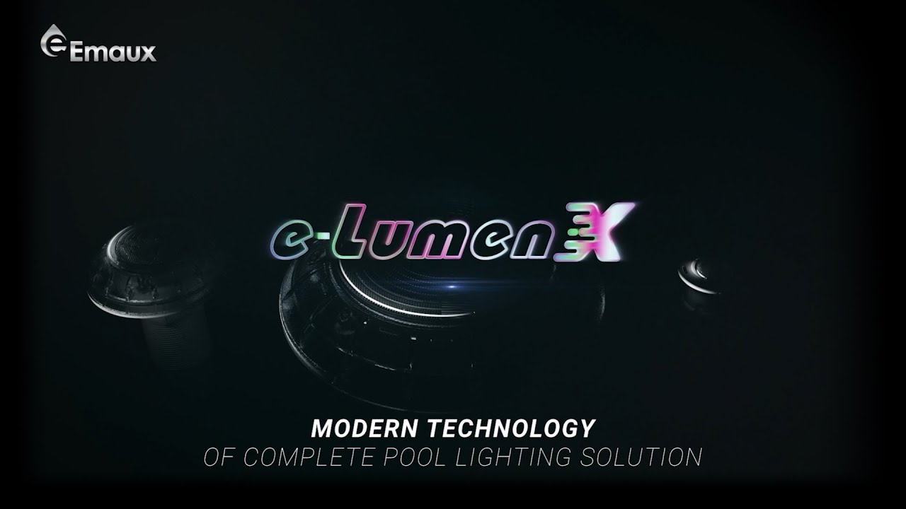 Emaux E-Lumen X series Underwater light - Perfect for all swimming pool installations!