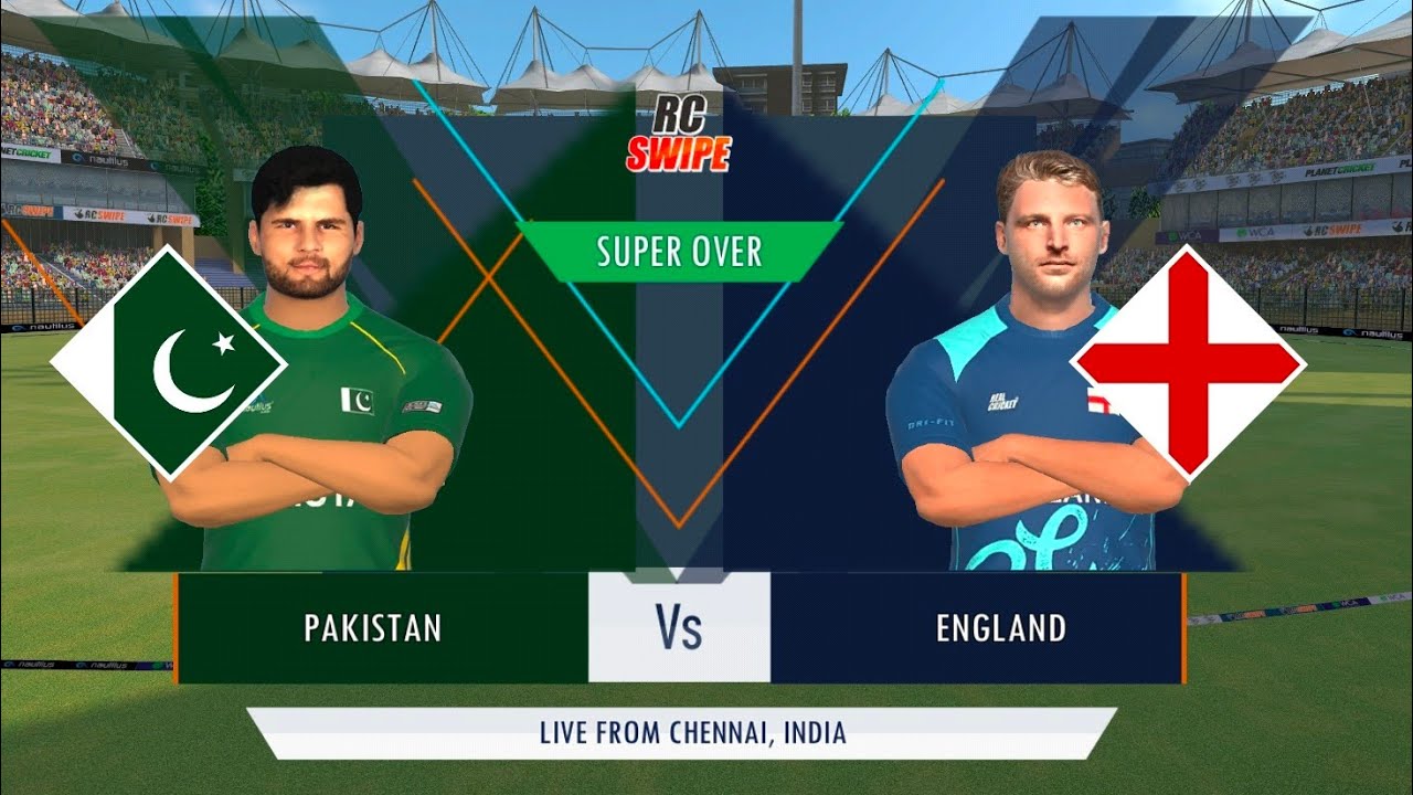 Super Over Pakistan vs England Rc swipe 