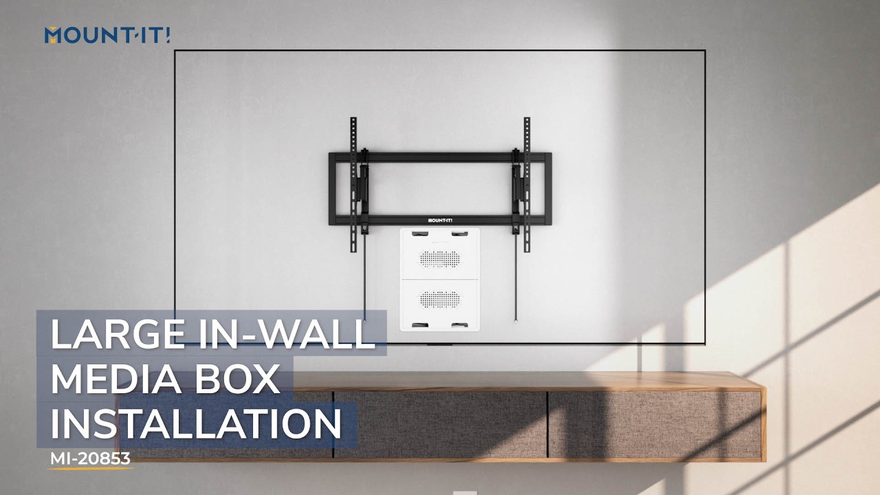 Large In-wall Media Box | MI-20853 (Installation)