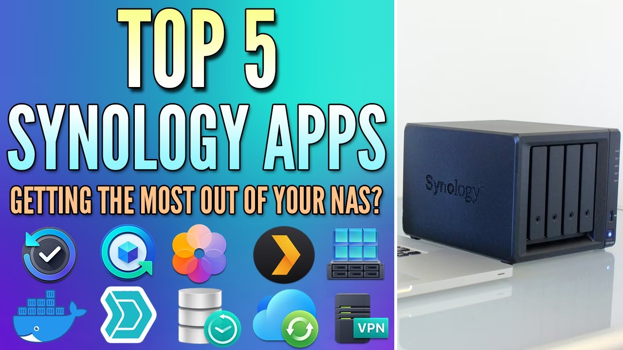 Synology's BEST Applications! (Top 5)