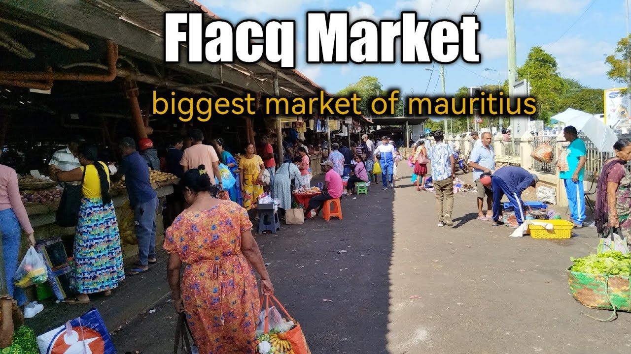 Flacq Market || Biggest market of Mauritius