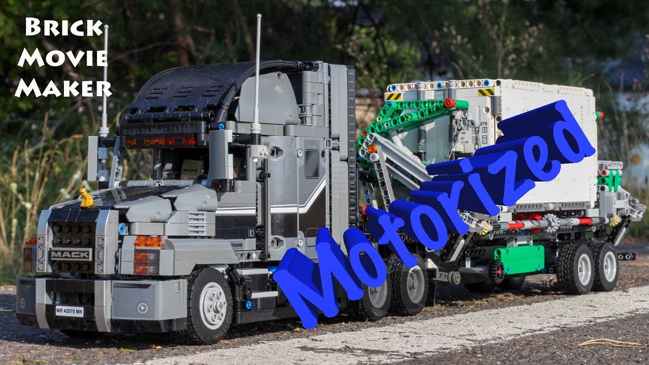 LEGO Technic 42078 Mack Anthem motorized/ Motorisierung