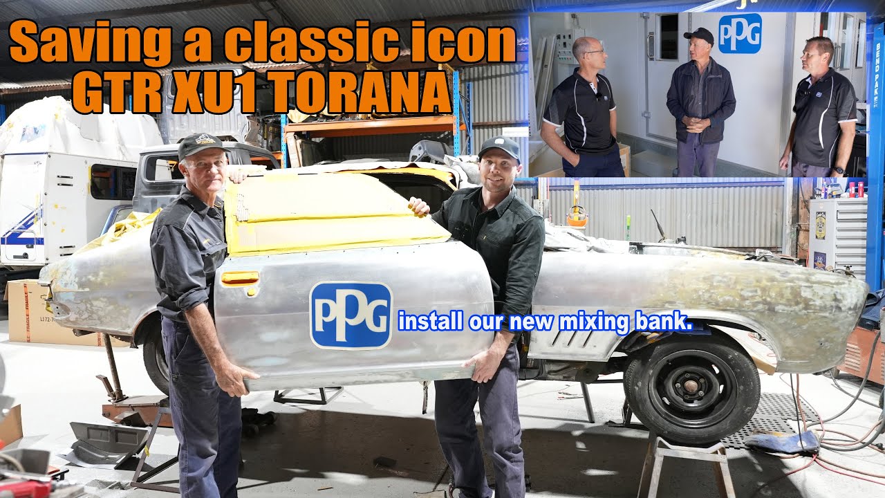 Holden Torana Gtr Xu1(  part 9 ) File finishing and door hinges replaced on the iconic car.