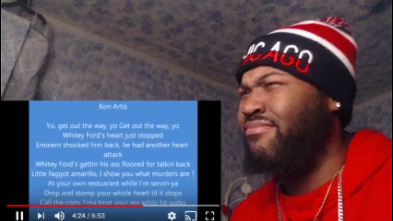 D12 - Quitter (Lyrics on screen) [Everlast Diss] - REACTION