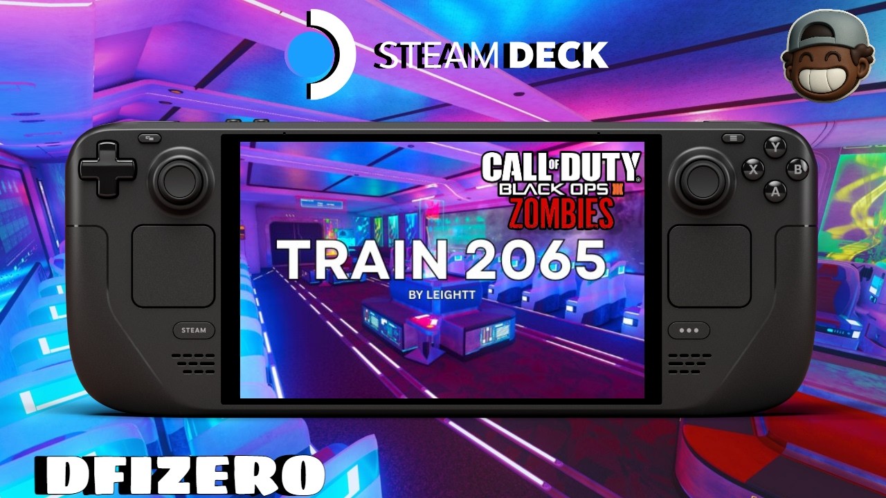 TRAIN 2065 Zombies Is NONSTOP CHAOS on Steam Deck (BO3 Custom)