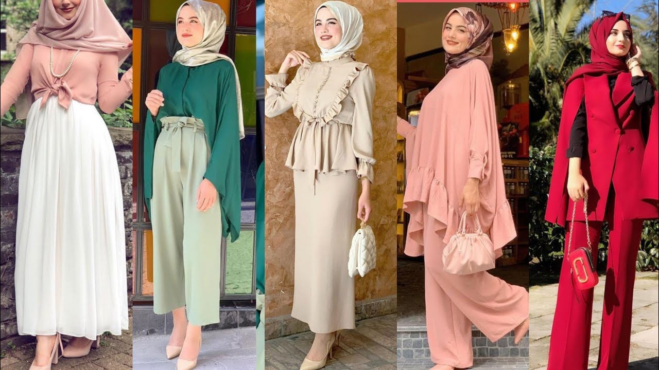 Latest Eid Outfits/Abaya Dress/Muslim Modest Wears/Hijabi Dress/Designer Gowns/Stylish Muslim Dress