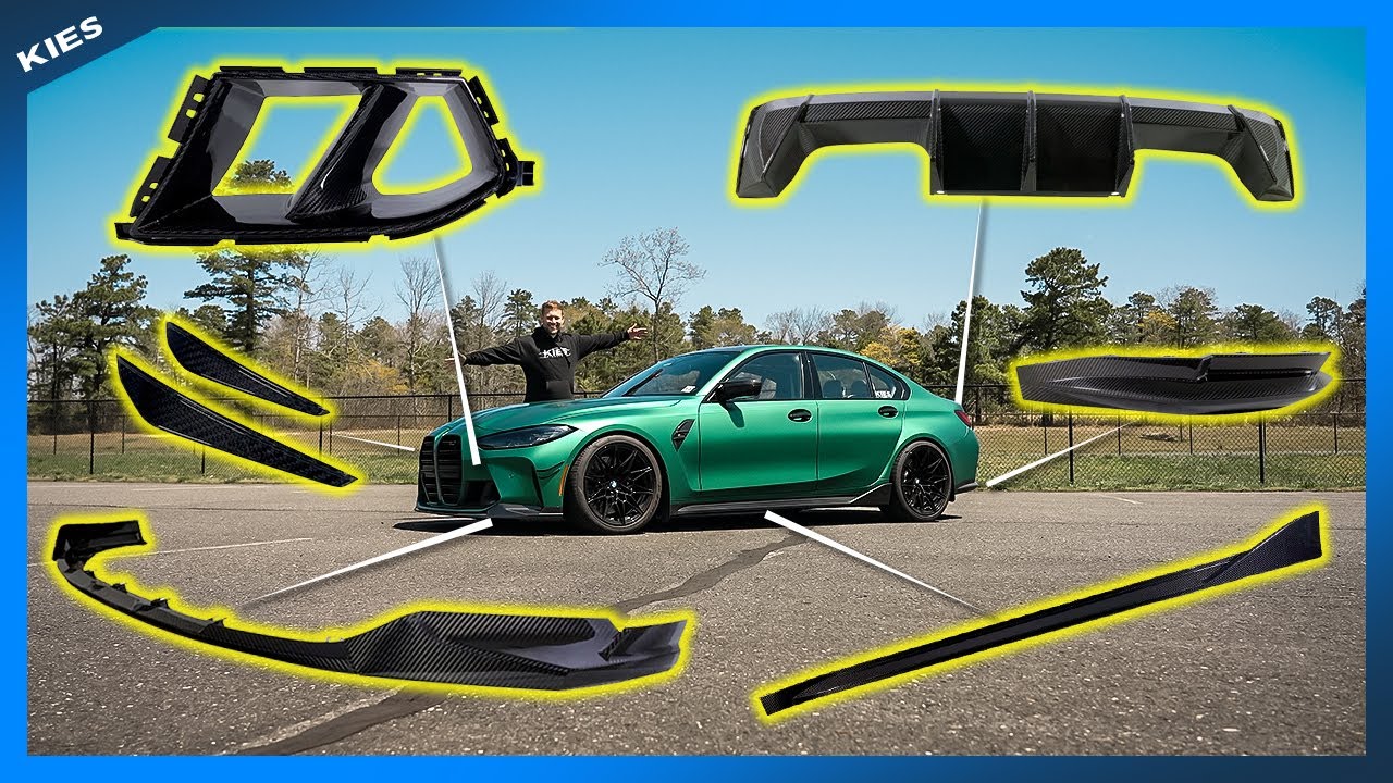 HUGE M3 G80 CARBON FIBER TRANSFORMATION
