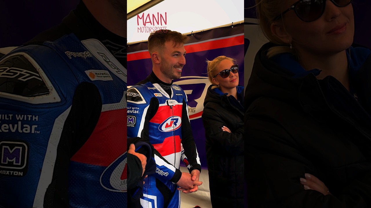 Cheerful Paddock Talk 🇮🇲 Paul Jordan with Jackson Racing Crew