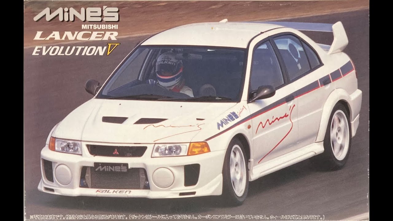 Whats in the Box? Fujimi 1/24 Mine's Evo 5