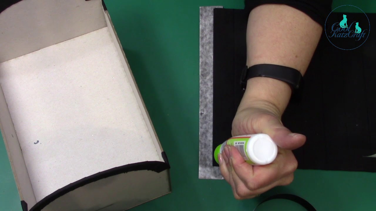 Roll Top Box (CoolKatzCraft Ltd) - how to assembly tutorial, Part 3