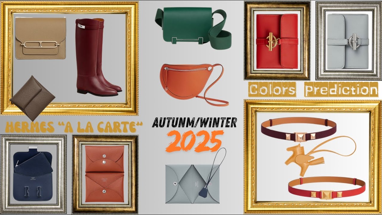 HERMES - 2025 AUTUMN/WINTER « A LA CARTE » / « HSS » / « SPECIAL ORDER » COLORS PREDICTION GAME