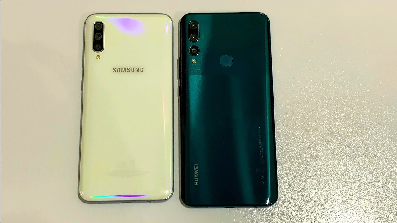 Samsung Galaxy A50 vs Huawei Y9 Prime 2019 - Speed Test! (4K).