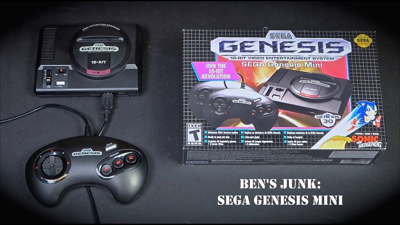 Архив Oddity: Эпизод 212.5 &ndash; Sega Genesis Mini (миниатюрная игровая консоль)