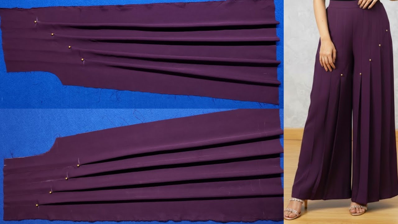 Plated Plazo Cutting And Stitching/ Fashion Boutique official 