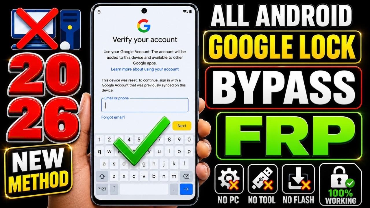 🔥 How To Skip Google Lock After Reset On Any Android Phones 2026 | FRP Bypass | No PC Needed 🚀