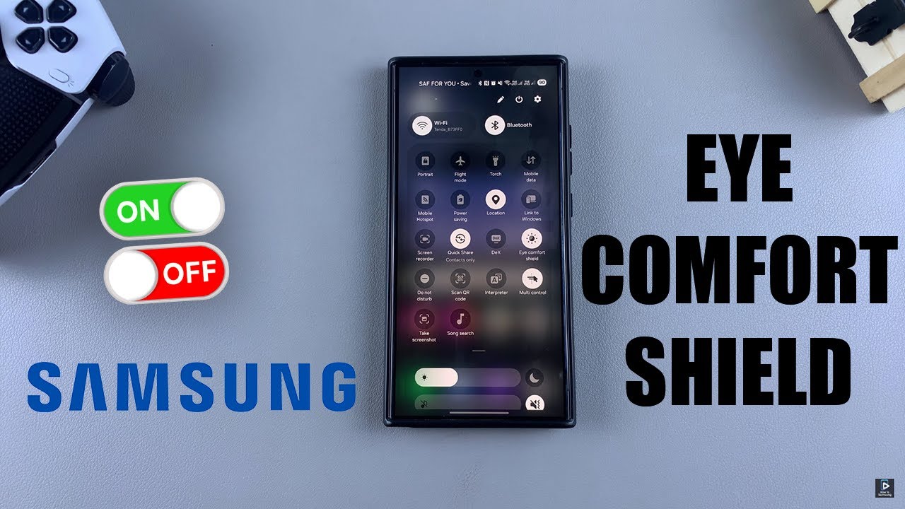 How To Enable Eye Comfort Shield On Samsung Galaxy Phone