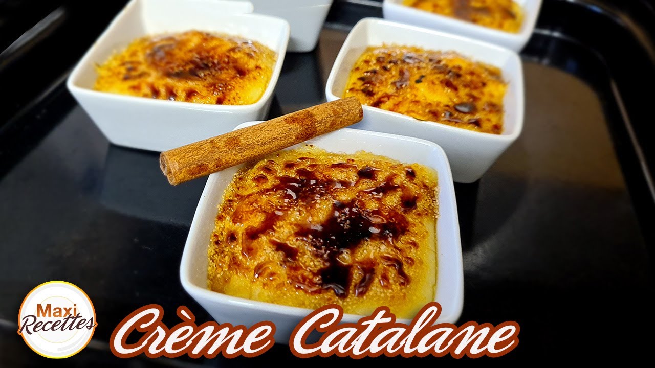 Crème Catalane Maison - Recette Facile