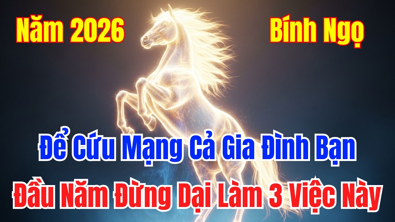 Cảnh Báo 1/1/2026: Thấy Thiên Tượng Này Cả Nhà Gặp Nguy! Cấm 3 Việc Này Kẻo Hối Không Kịp.