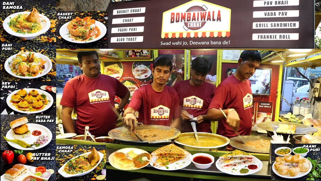 Hyderabad Famous BOMBAIWALA CHAAT | Basket Chaat, Sev Papdi | Butter Vadapav | Spicy Masala Chaat