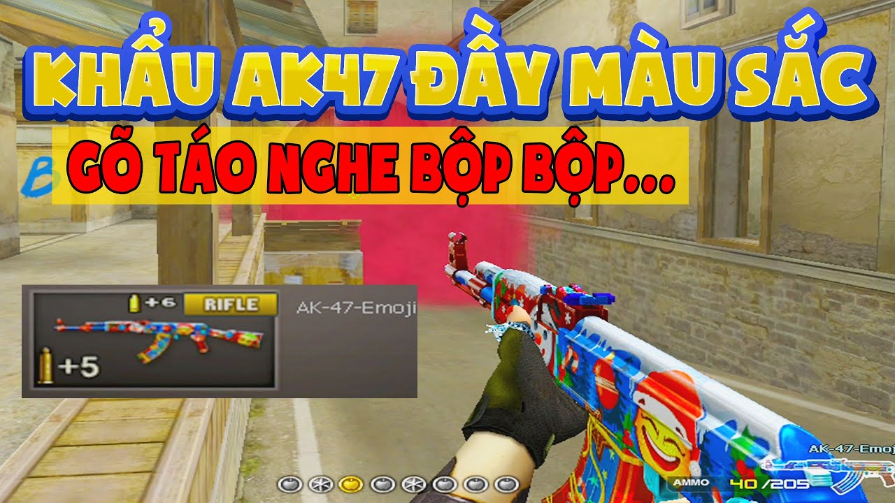 ► Bình luận Đột Kích - Hái táo chỉ 1 viên cùng Ak47 Emoji