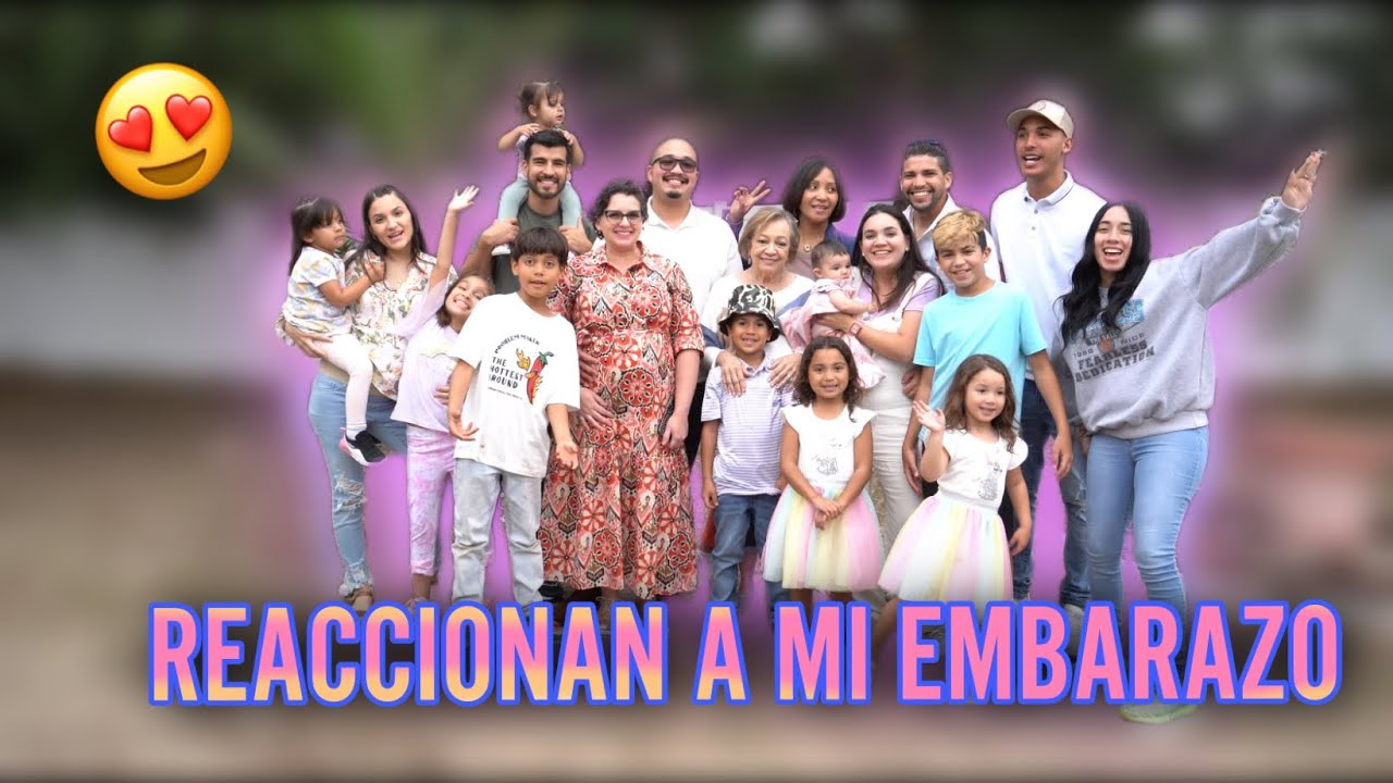 Diciéndole A Mi Familia QUE ESTOY EMBARAZADA 🤰🫢