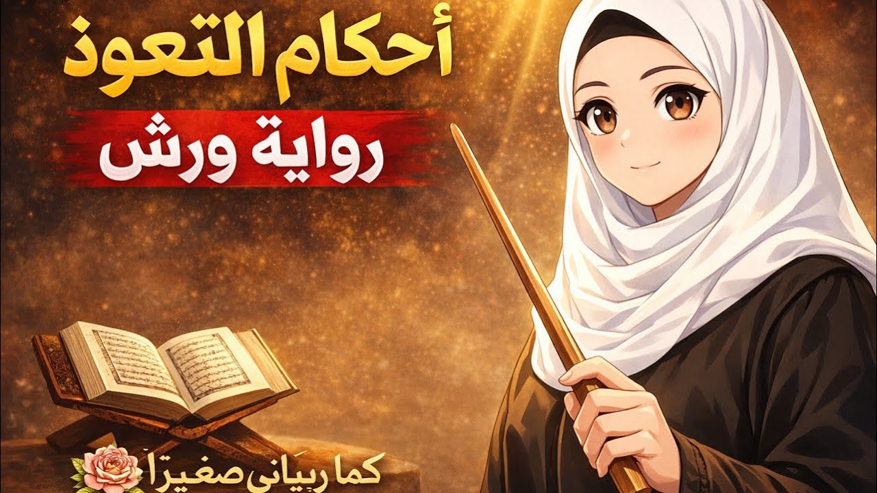 أحكام الإستعاذة (سلسلة التجويد الميسرة برواية ورش)
