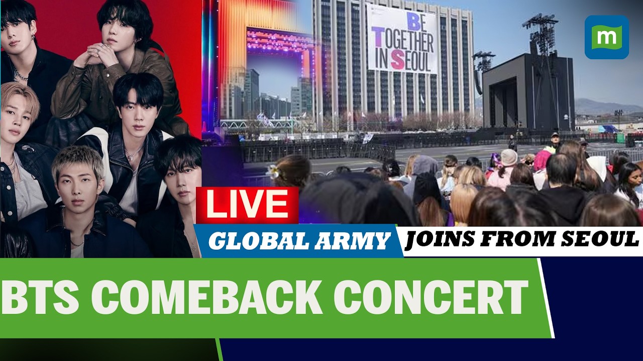 BTS LIVE 2026 Comeback Concert 💜 | Global ARMY Joins from Seoul | BTS LIVE Rehearsal In Seoul