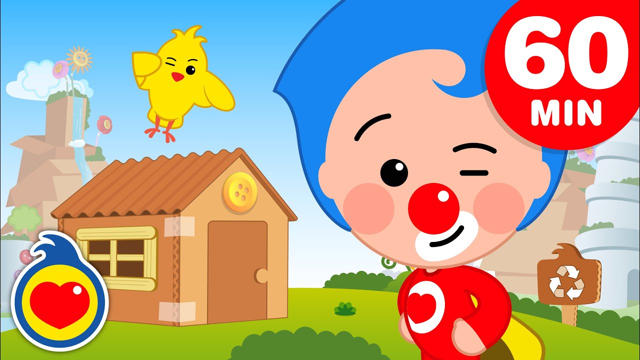 🐥 Plim Plim ♫ CARTOONS for Kids ♫  Full Episodes ♫  Our Home is So Beautiful (60+ Min)