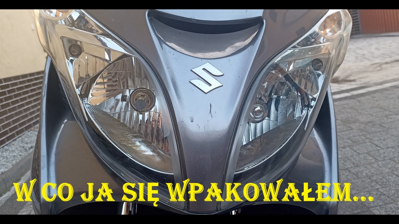 SUZUKI BURGMAN AN400 K7 - rozrząd, zawory, TPS, STP, pompa wody, lagi, główka ramy i dużo plastików