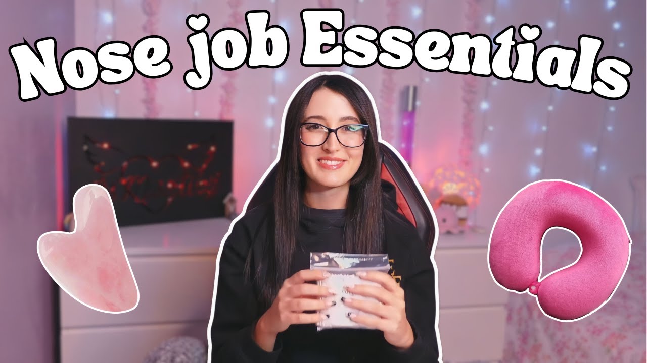 NOSE JOB ESSENTIALS | Must Haves for a Easy and Fast Recovery