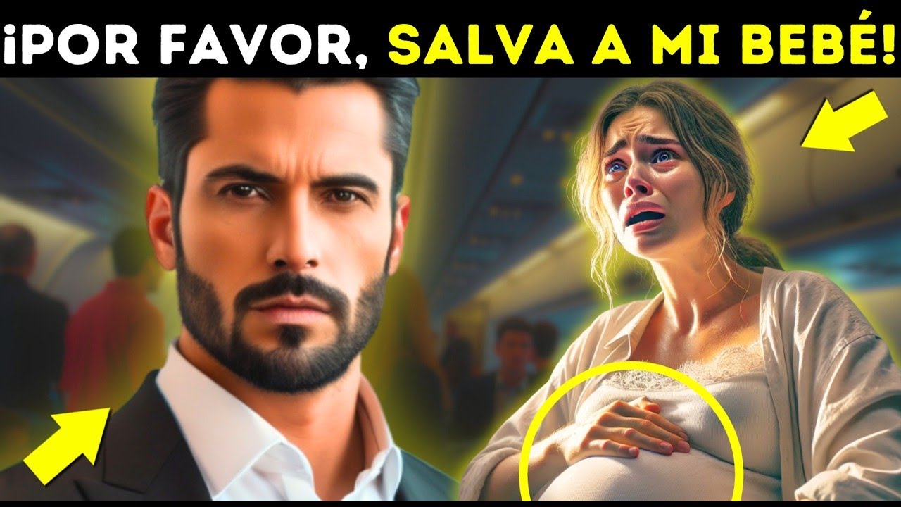 MILLONARIO AYUDA A UNA MUJER EN TRABAJO DE PARTO EN UN AVIÓN, PERO SU OSCURO PASADO LO CAMBIA TODO